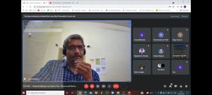 National Webinar by English Dept